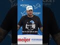 "It speaks to the culture" 🗣 Taylor Decker on contract extension | Detroit #Lions #shorts