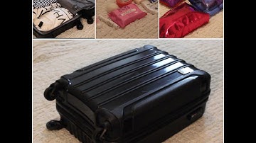 Chuẩn bị gì khi đi du lịch ngắn ngày ? - Travel tips- How I pack my carry-on bag