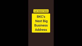 BKC’s Next Big Business Address #ytshorts #bkc