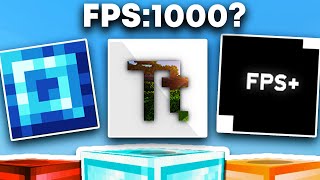 Testing MCPE FPS BOOST Texture Packs For Minecraft 1.20