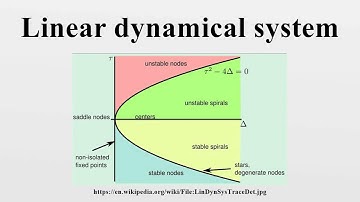 Linear dynamical system