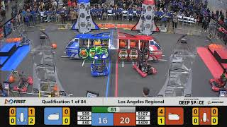 Qualification 1 - 2019 Los Angeles Regional