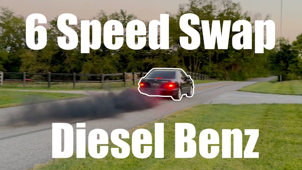 6-ступенчатая коробка передач с дизельным двигателем Mercedes OM606 E300 W210