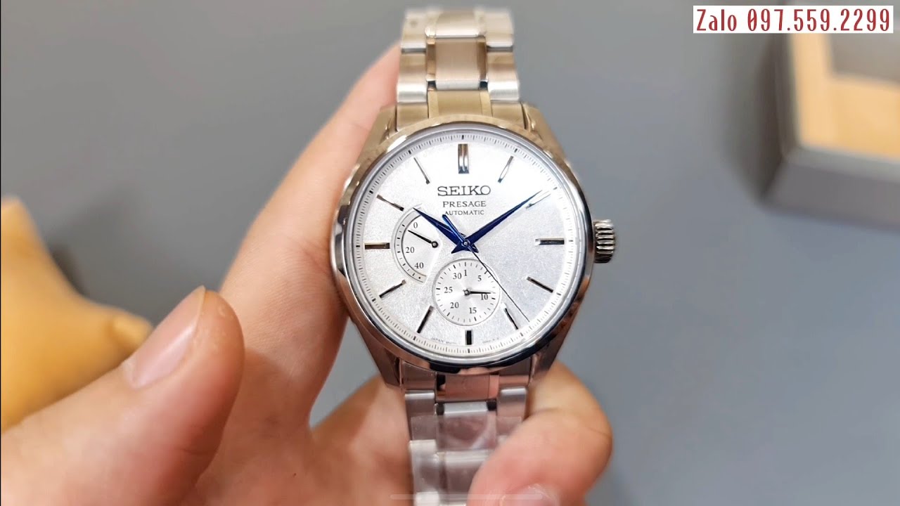 TUYỆT PHẨM] SEIKO PRESAGE SARW041 TITANIUM SNOWFLAKE GIÁ SỐC | HOÀNG NAM -  YouTube