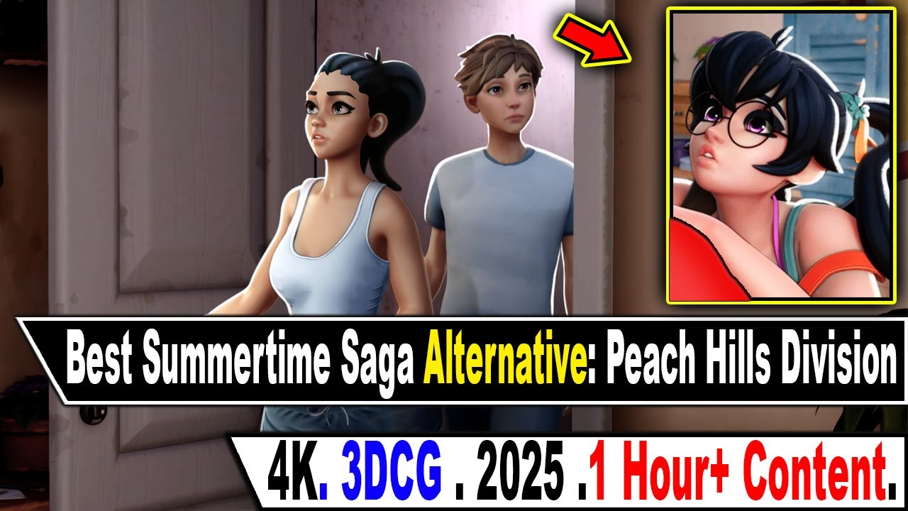 Games Like Summertime Saga: Peach Hills Division - YouTube