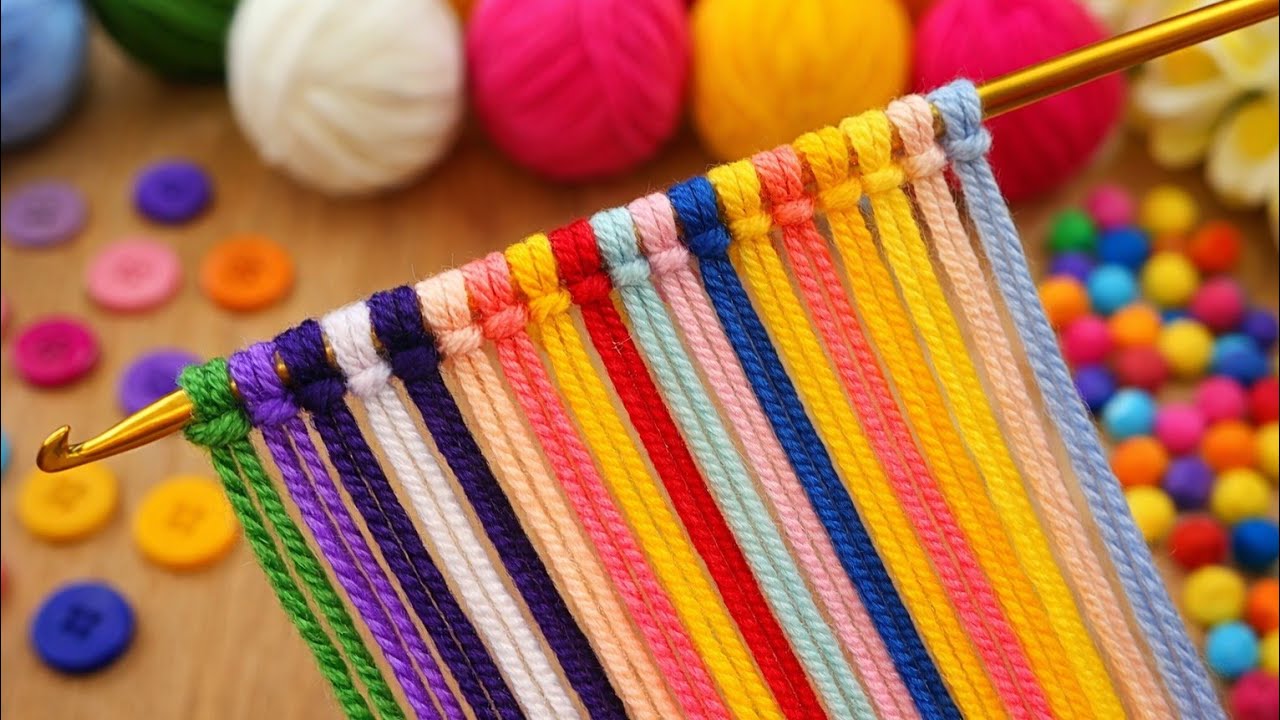 НЕВЕРОЯТНЫЙ 😲 НОВЫЙ ДИЗАЙН ДЛЯ ВЯЗАНИЯ КРЮЧКОМ ❤️ Очень простая идея для вязания крючком 😍💰