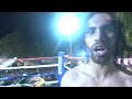 Prince patel kos his opponent and immediately calls out bum isaac lowe