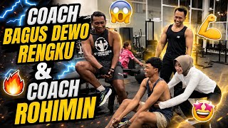WAHYU JOINS LINDA AT THE GYM TO LOOK EVEN MORE ATTRACTIVE HAHA - Thank you Coach Bagus & Coach Ro...