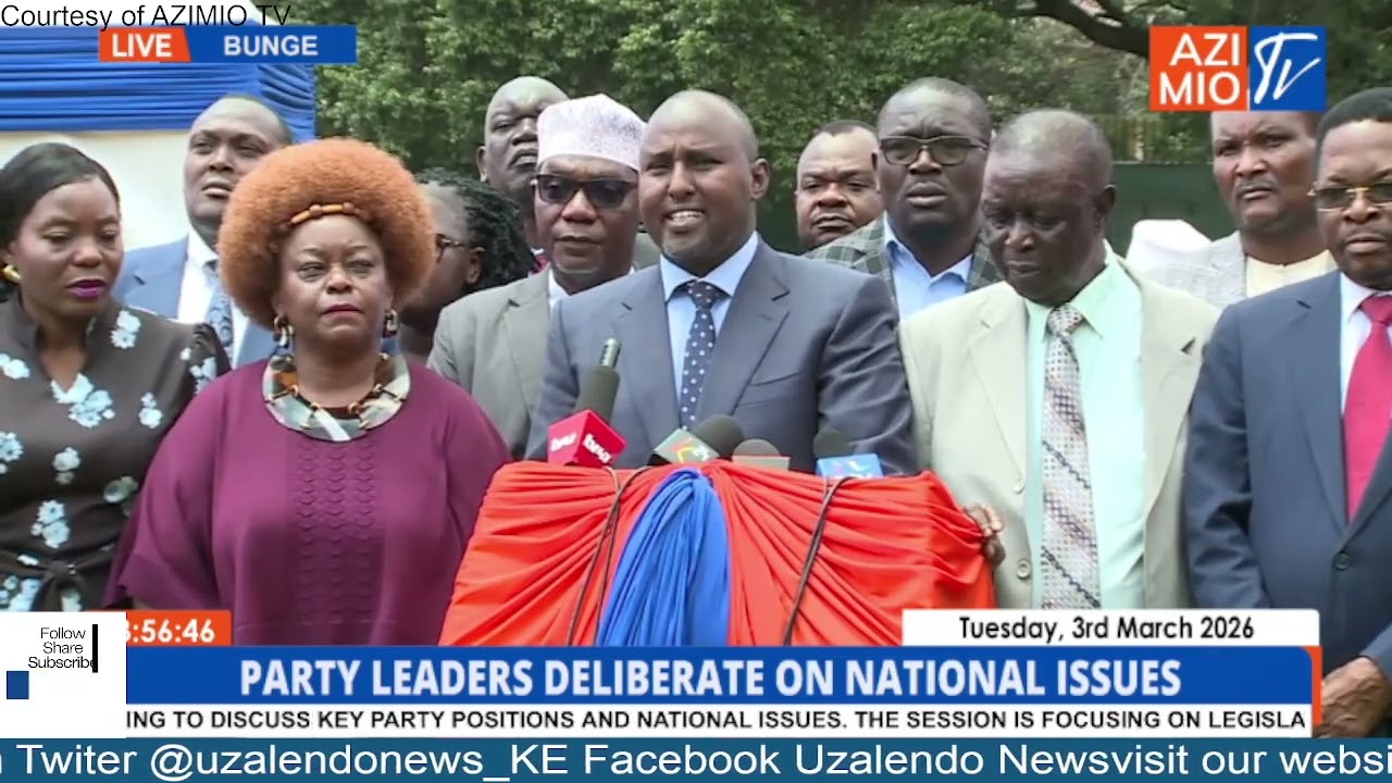 WHICH WAY ODM? Junet Reads ODM Parliamentary Group Meeting Resolutions