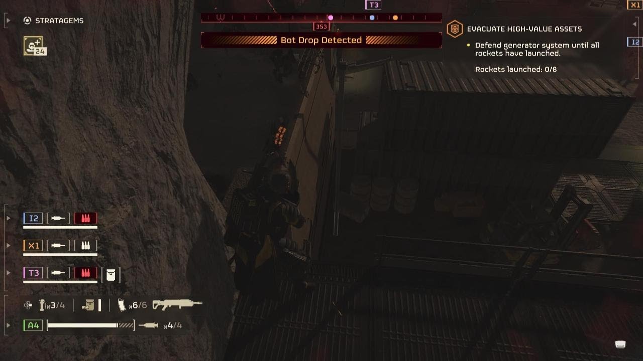 HELLDIVERS 2 White Screen glitch