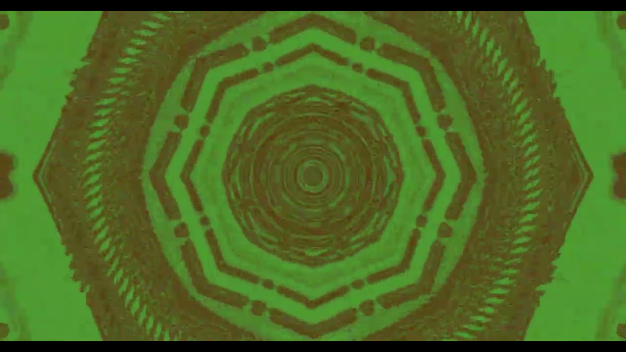 10 hours Green Neon Tunnel Screensaver 4k UHD 60fps Vj Loop PC Laptop