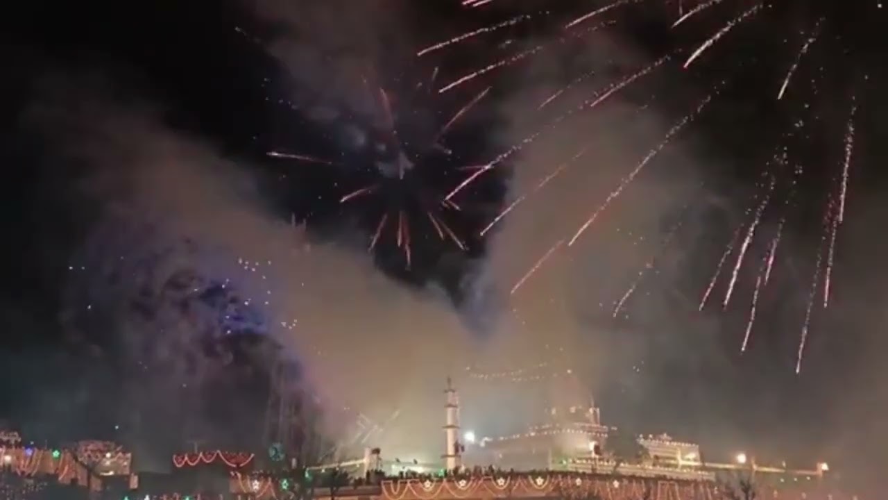 Chakri Fire Work Jashan e Mola Hussain 2026