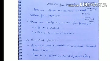 Collision free protocol - Bit Map protocol - lecture 61/ computer network