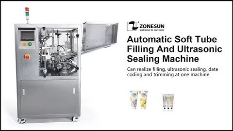 How To Use ZS-FS009U Automatic Soft Tube Filling And Ultrasonic Sealing Machine