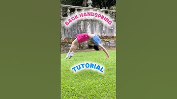 Step by Step Back Handspring Tutorial 🤸‍♀️✨