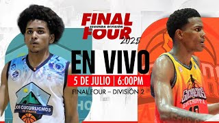 En Vivo - Guerreros Vs Cucuruchos Final Four 2Da División Copa Inapa