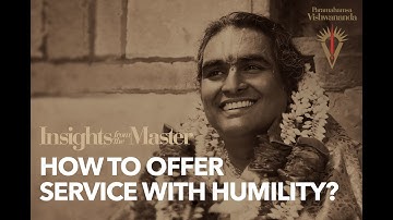 Serving with Humility | Paramahamsa Vishwananda
