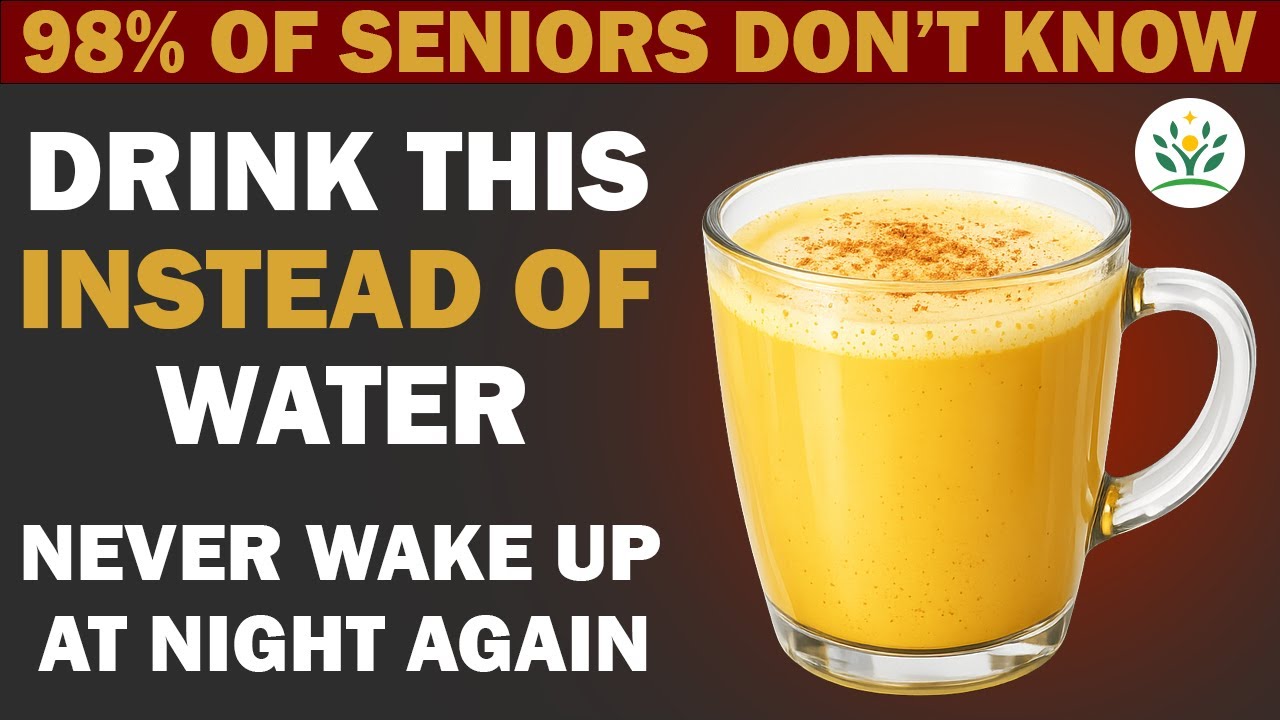 Over 60? 9 Night Drinks for Deep Sleep & Stronger Leg Nerves