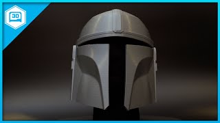 3D Printed Mandalorian Helmet @adafruit #adafruit #Timelapse