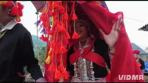 Iu miên lễ đón Dâu của người Dao Đỏ