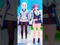 【MMD】discopled - ノア & ユウカ【紳士向け】 #mmd #ブルーアーカイブ