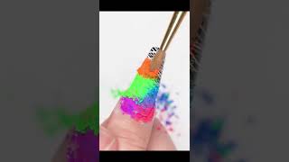 Neon Spider Gel Nail Art Tutorial | Bright & Bold Nails#trending #nails #nailart