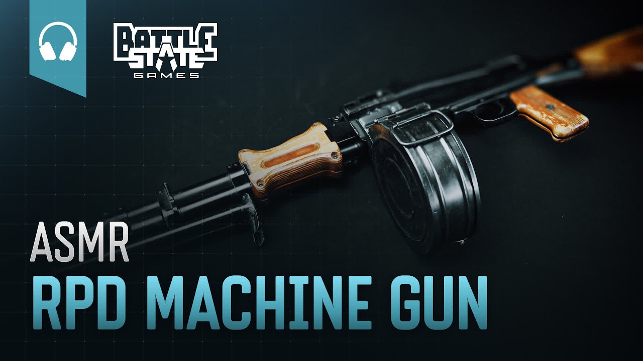 BSG.ASMR.RPD MACHINE GUN - YouTube