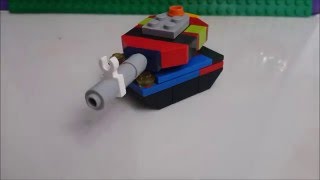 Как сделать Lego танк, самоделка(В этом видео я расскажу как сделать самоделку из lego Танк. Спасибо за лайк и подписку!, 2016-02-01T07:55:13.000Z)