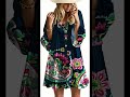Summer Dresses for Women 2026 Flowy Ruffle 3/4 Sleeve V Neck Tiered ....