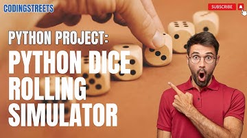 Python Dice Rolling Simulator Program for Beginners