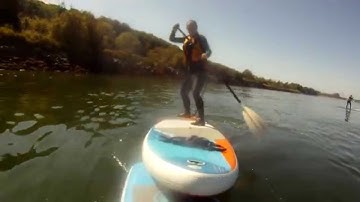 SUP Rescue Technique - Pushing Another Board to Shore