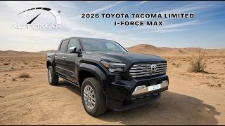 Download lagu 2026 Toyota Tacoma Limited i-Force Max 2.4T Hybrid | Black | 326HP | Fast Walkaround 🔥