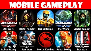 Epic Battles Across Galaxies! 📱⚔️ Star Wars, MORTAL KOMBAT, World Robot Boxing Gameplay Odyssey! screenshot 4