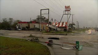 Nearly Every Building in Refugio, Texas Damaged Nearly Every Building in Refugio, Texas Damaged