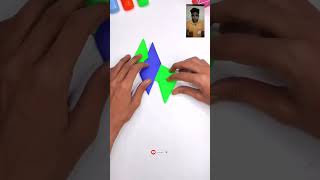 How to make fidget spinner with paper ? vishalludele shortvideo trending shorts short paper