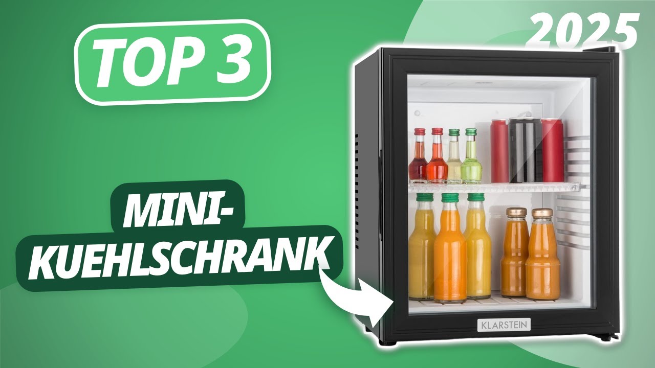 Der beste MINI-KÜHLSCHRANK 2025 | TOP 3 Mini-Kühlschränke im Vergleich