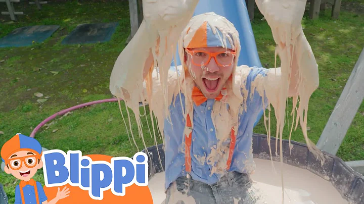 Fizzy, Flying Science Experiment's with Blippi | Kids Cartoons | Party Playtime! thumbnail