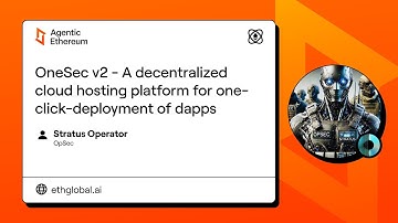 Stratus Operator I Decentralized AI and Cloud Security With OpSec I Argentic Ethereum 2025