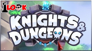 KNIGHTS & DUNGEONS - New Action Endless Quests! (iOS / Android Gameplay)