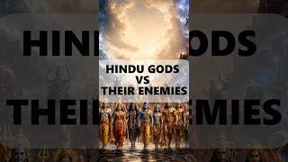 HINDU GODS VS THEIR GREATEST ENEMIES ⚔️ #shortsfeed #aifusion #indianmythology #viralvideo