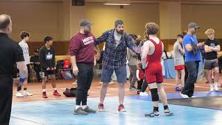 GR Quarterfinals - Benjamin Gorny of Elmhurst Titans [R] v Ryan Wozniak of BTS Midway [B] (145-150)