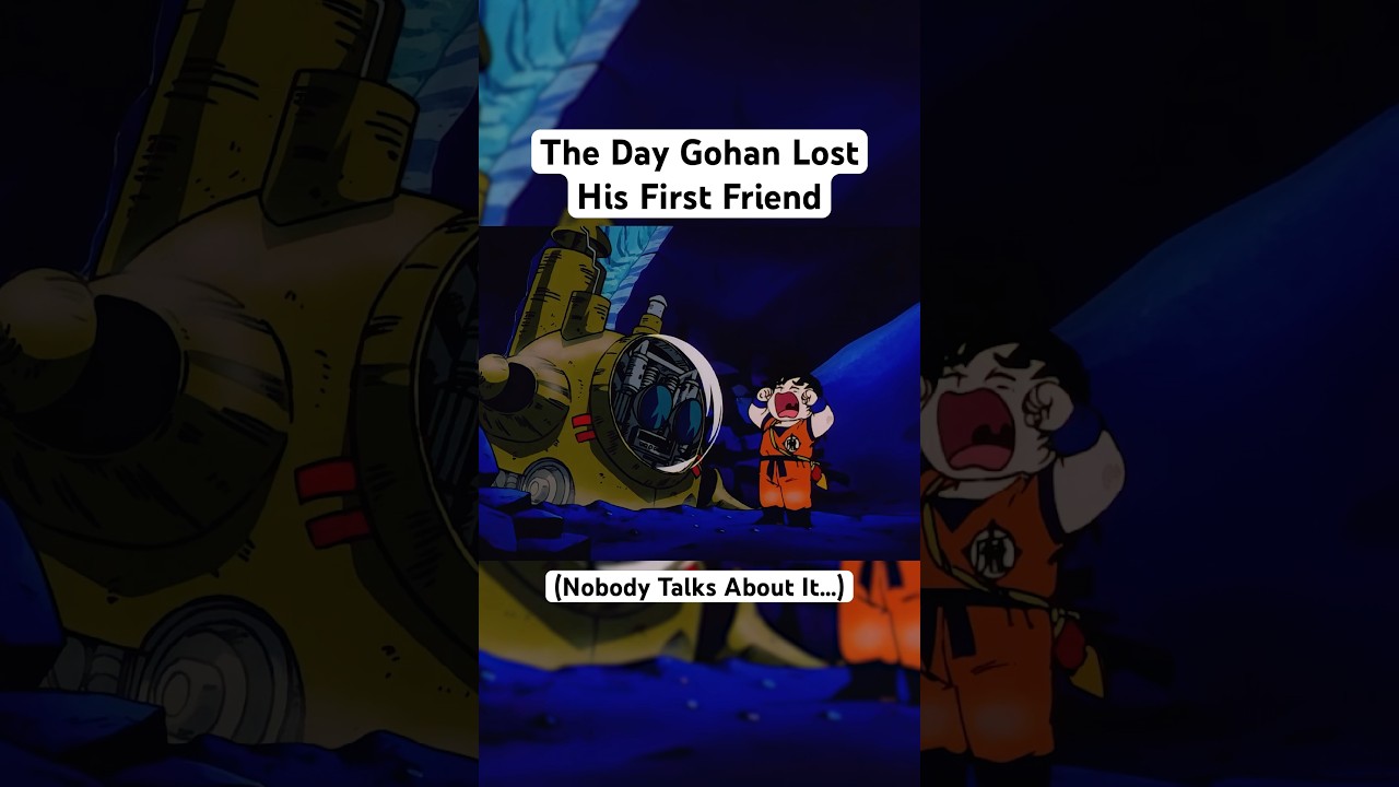 The Day Gohan Lost His First Friend #shorts #dragonball #goku