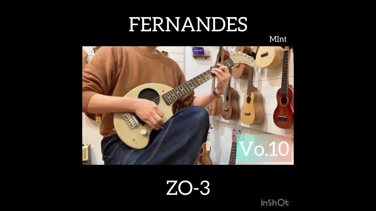 FERNANDES ZO-3 Gray - YouTube