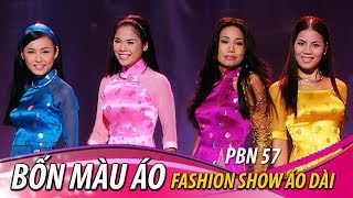 Bốn Màu Áo Thanh Viên, Anh Thy Trình Diễn Áo Dài Thời Trang Pbn 57