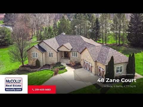 48 Zane Court, Valparaiso, IN home video tour