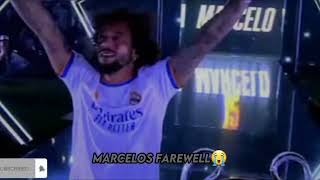 Marcelos Farewell For Madrid