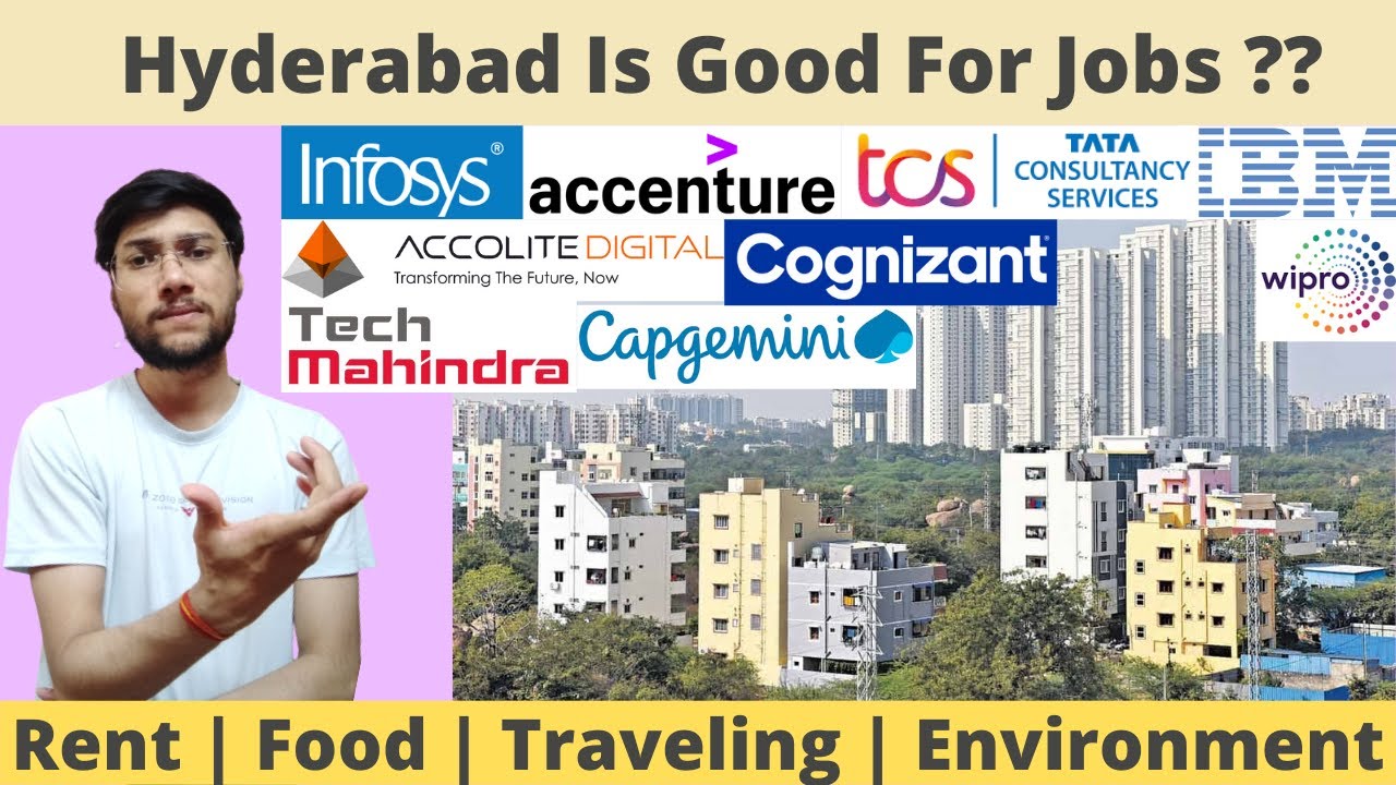Hyderabad City is good For Jobs | Jobs in hyderabad 2022 - YouTube