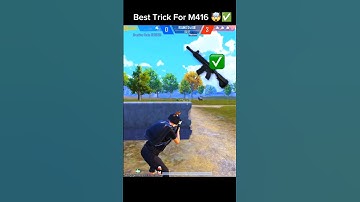 Best Trick For M416 🤯✅ #pubgmnextstarprogram #pubgmobile #pubgmobilec9s26 #pubgmwow #antoniopubg