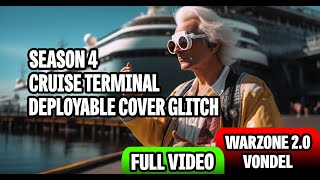 SEASON 4 Under Map God Mode Deployable Cover Glitch | Vondel Map Cruise Terminal | Warzone 2.0