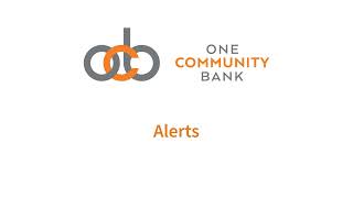 How to Set Up Account Alerts